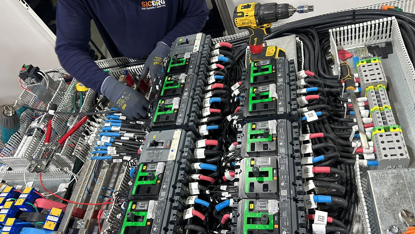 Tableros industriales para data centers
